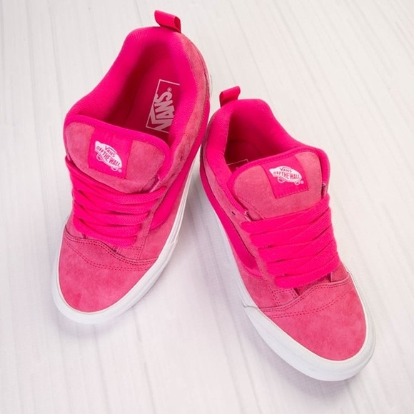 Vans Knu Skool Skate Shoe - Pink Glow - Picture 2 of 9